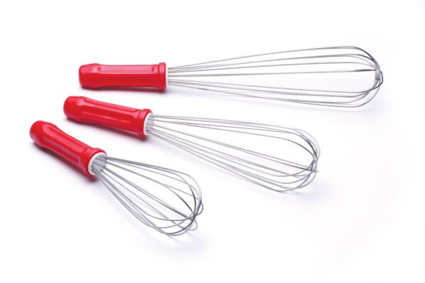 Batedor tipo Pêra 25 cm - Fouet - Vermelho - Solrac - Imagem 2