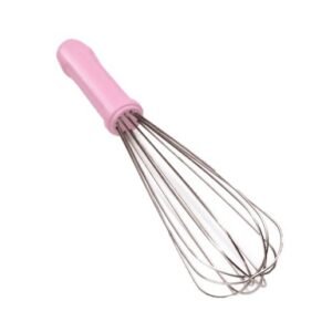 Batedor tipo Pêra 30 cm - Fouet - Rosa - Solrac